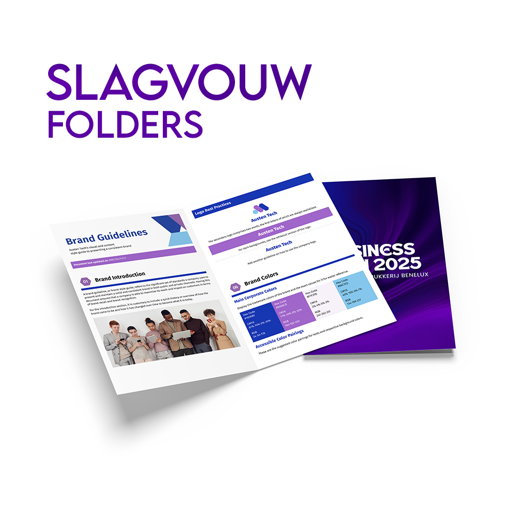 Slagvouw Folders